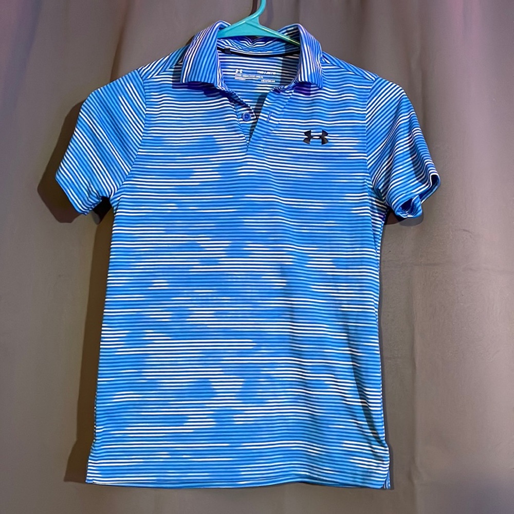 Boys UA YMD collared t-shirt